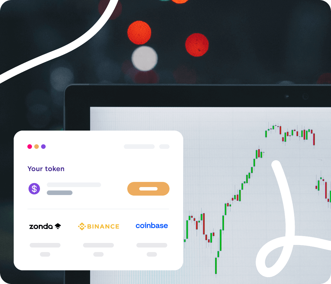 Listing on the top exchanges Ensure the availability of your token on global exchanges